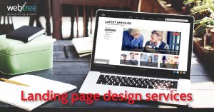 landing page design services